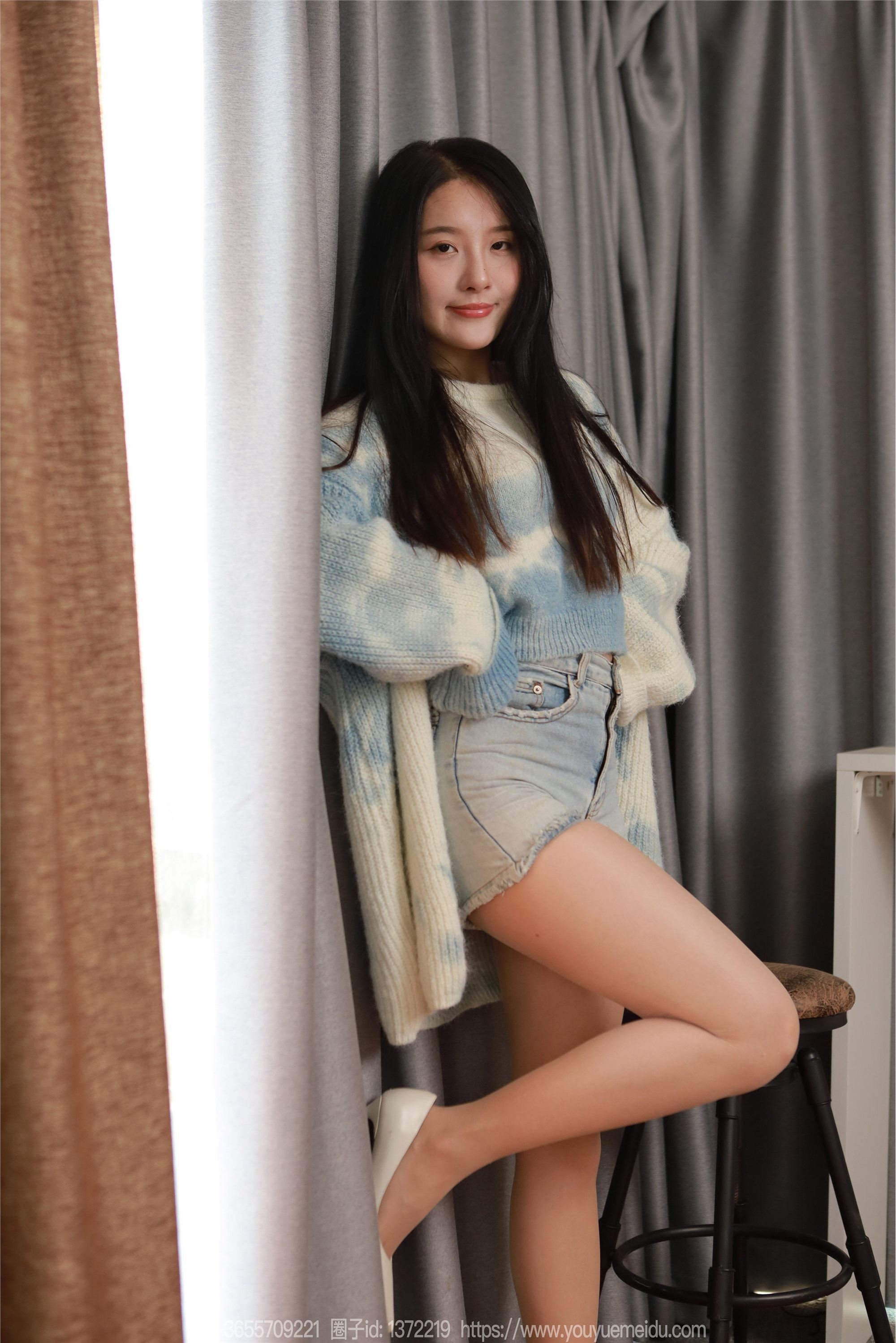 IESS异思趣向  2025.01.03 丝享家 1941 婉萍《蓝白毛衣（上）》